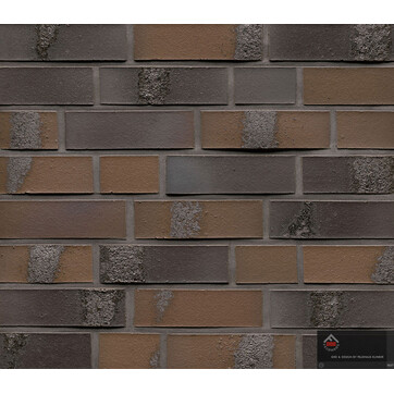 Клінкерна плитка Feldhaus Klinker R564 carbon geo maritim, фото 1