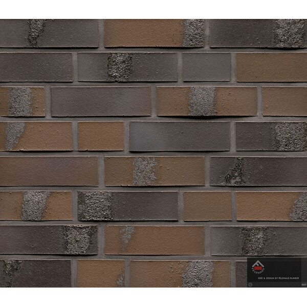 Клінкерна плитка Feldhaus Klinker R564 carbon geo maritim, фото 1