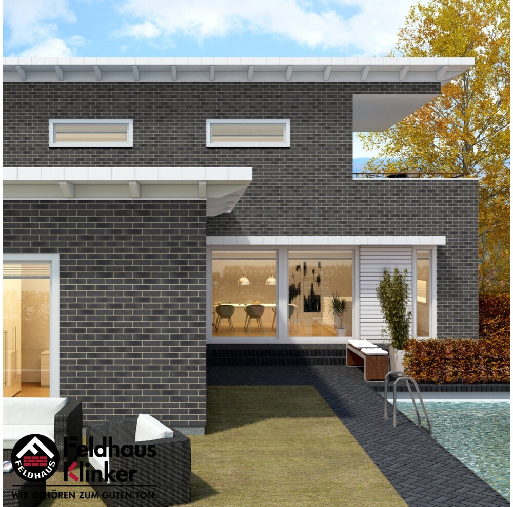 Клінкерна плитка Feldhaus Klinker R717 accudo geo ferrum, фото 5