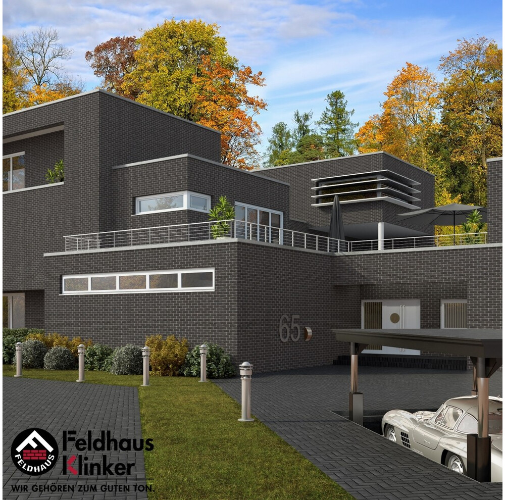 Клінкерна плитка Feldhaus Klinker R736 vascu vulkano petino, фото 12