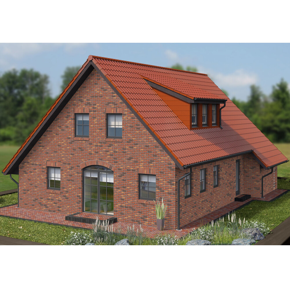 Клінкерна плитка Feldhaus Klinker R744 vascu carmesi legoro, фото 2