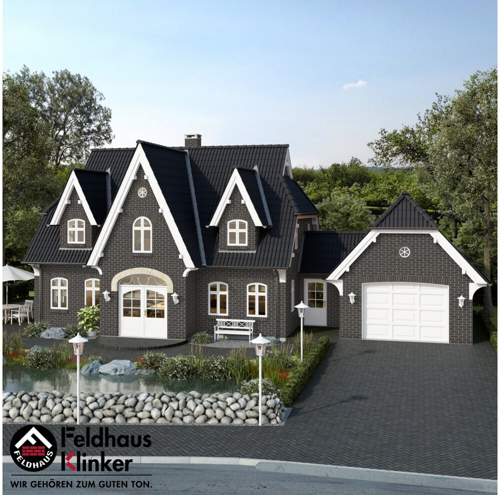 Клінкерна плитка Feldhaus Klinker R737 vascu vulkano verdo, фото 10