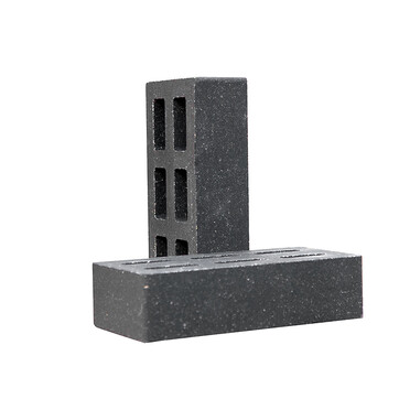 Облицювальна гладка цегла Євроцегла чорна, фото 1