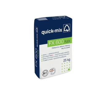 Клей для плитки эластичный quick-mix FX 600 Flex