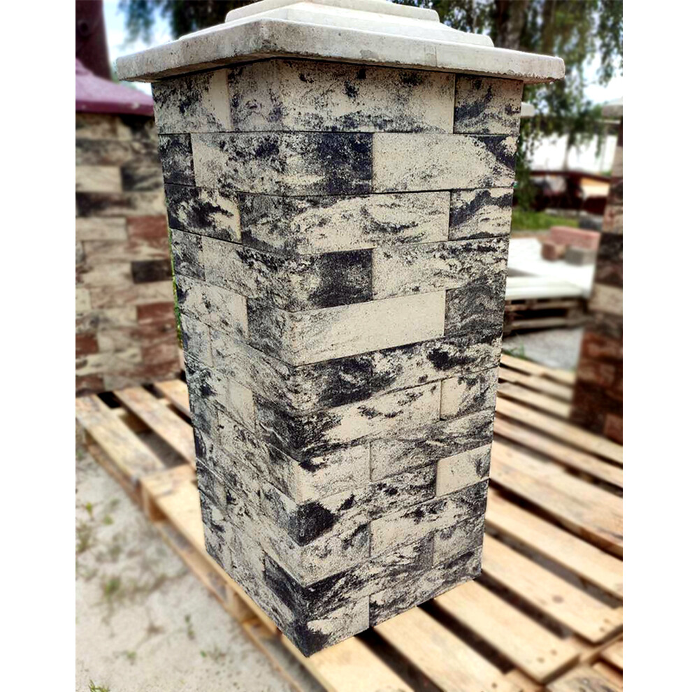 Облицювальна гладка цегла Євроцегла Мармур, фото 2