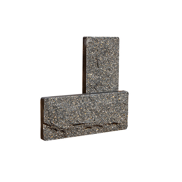 Цокольна плитка скеля чорна Євроцегла, фото 1