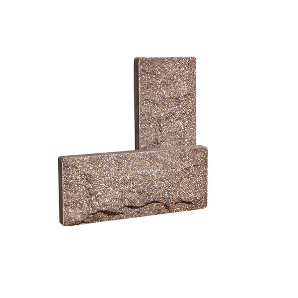 Цокольна плитка скеля коричнева Євроцегла, фото 1