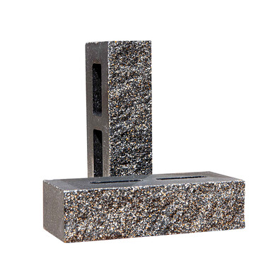 Облицювальна колота цегла Євроцегла чорна, фото 1