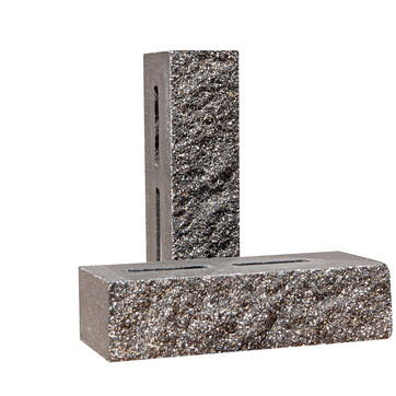 Облицювальна колота цегла Євроцегла графіт, фото 1