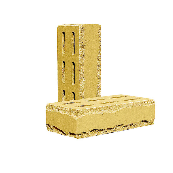 Облицювальна цегла Євроцегла "кримська" тичкова жовта, фото 1