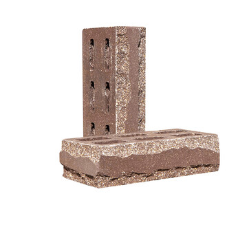 Облицювальна цегла Євроцегла "кримська" тичкова  коричнева, фото 1