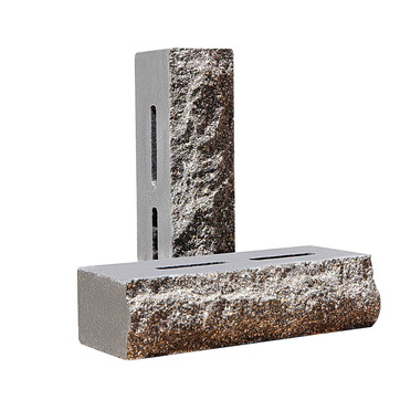 Лицьова цегла скеля Євроцегла графіт, фото 1