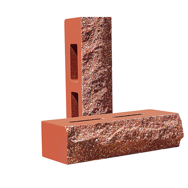 Облицювальна цегла скеля Євроцегла морквяний, фото 1