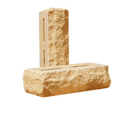 Облицювальна цегла скеля Євроцегла слонова кістка тичкова, фото 1