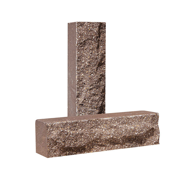 Облицювальна цегла вузька скеля коричнева Євроцегла, фото 1