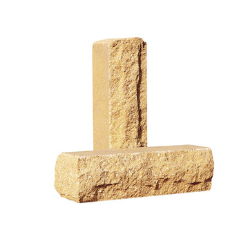 Облицювальна цегла Євроцегла вузька скеля тичкова слонова кістка, фото 1