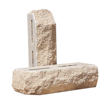 Облицювальна цегла Євроцегла кутова скеля тичкова місячна, фото 1