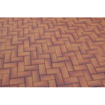 Клінкерна бруківка P 249 KF Areno ferrum, фото 1