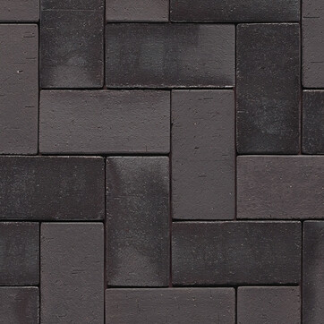 Клінкерна бруківка Muhr Nr. 15SG Schwarz-bunt Edelglanz gerumpelt, фото 1