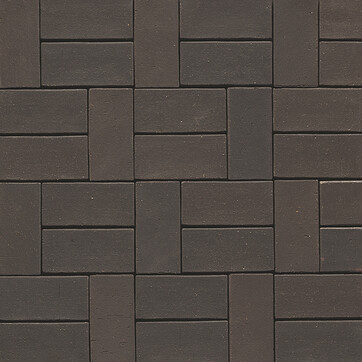 Клінкерна бруківка Muhr Nr. 05 Eisenschmelz Schwarzbraun, фото 1