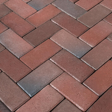 Клінкерна бруківка Penter Rotblaubunt, фото 1
