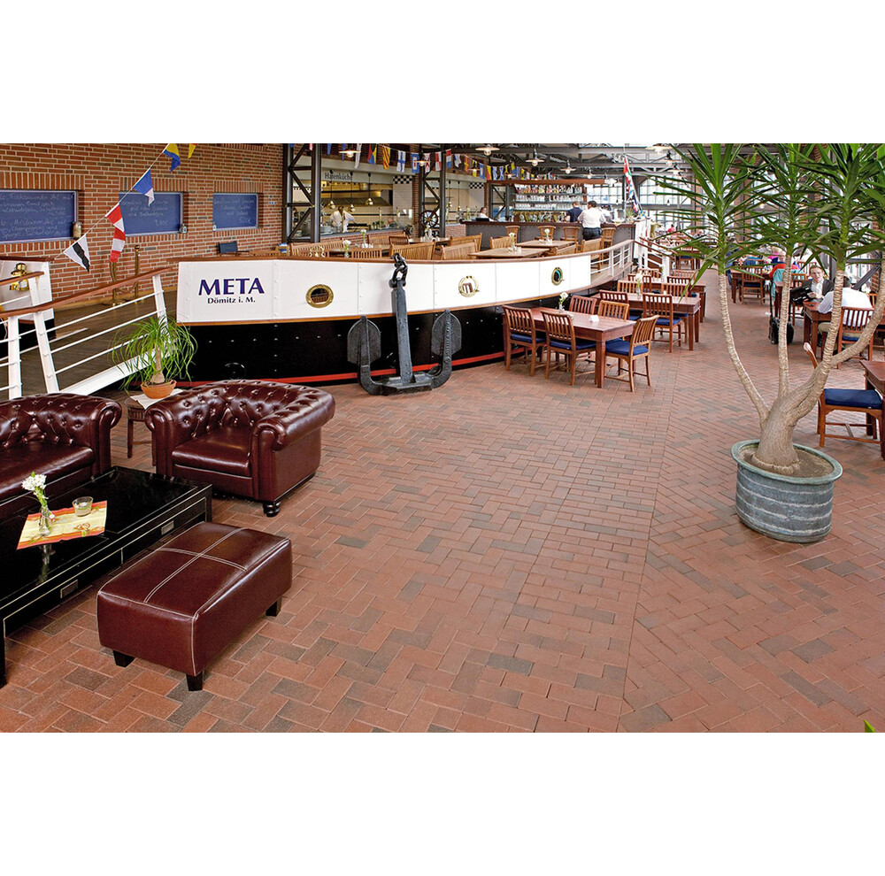 Клінкерна бруківка Penter Rotblaubunt, фото 3