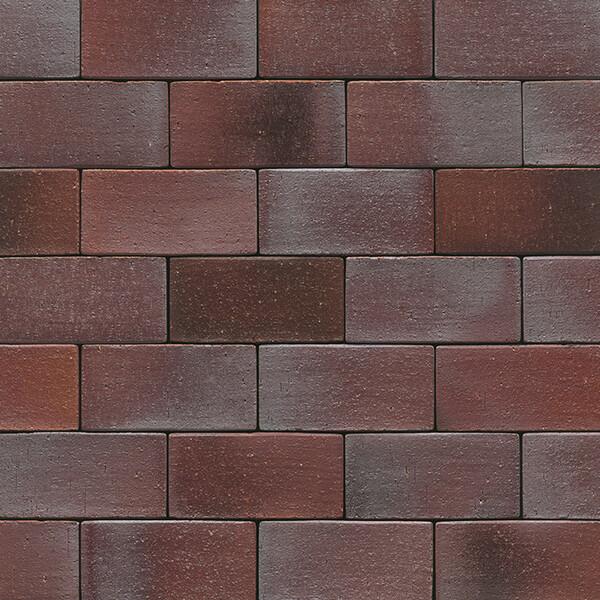Клінкерна бруківка Muhr Nr. 10 Violettbraun geflammt, фото 1